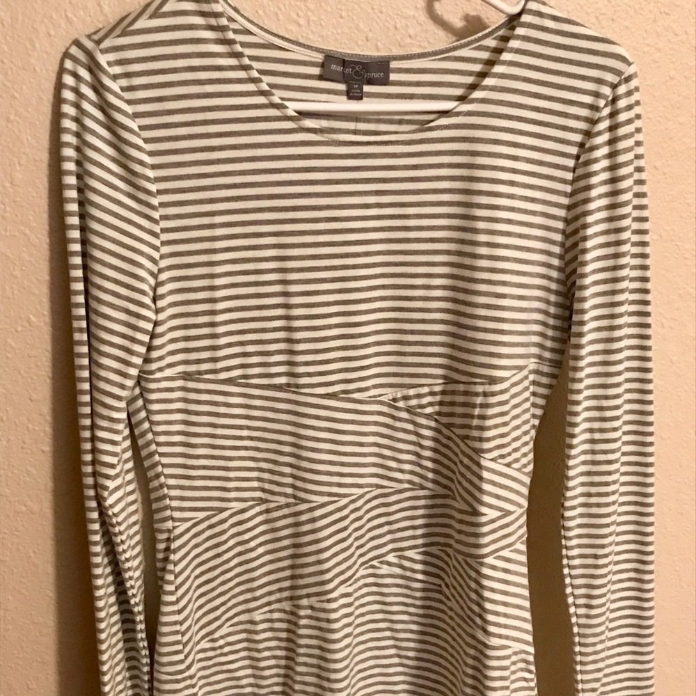Sherwood cross front knit top